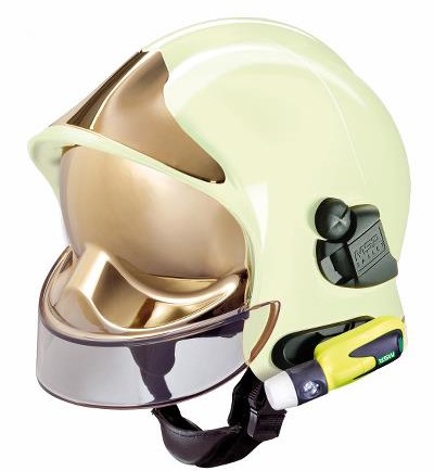 Lampe pour casque de pompier MSA AS-R rechargeable