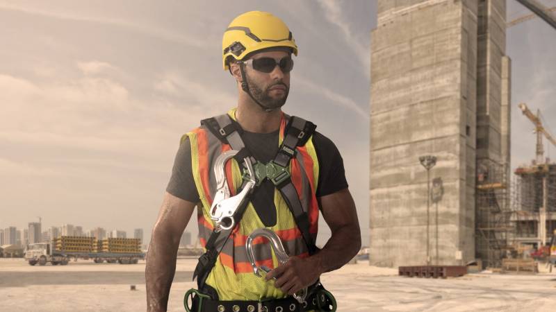 Acheter un casque pour travailler en hauteur dnas une nacelle à Nice